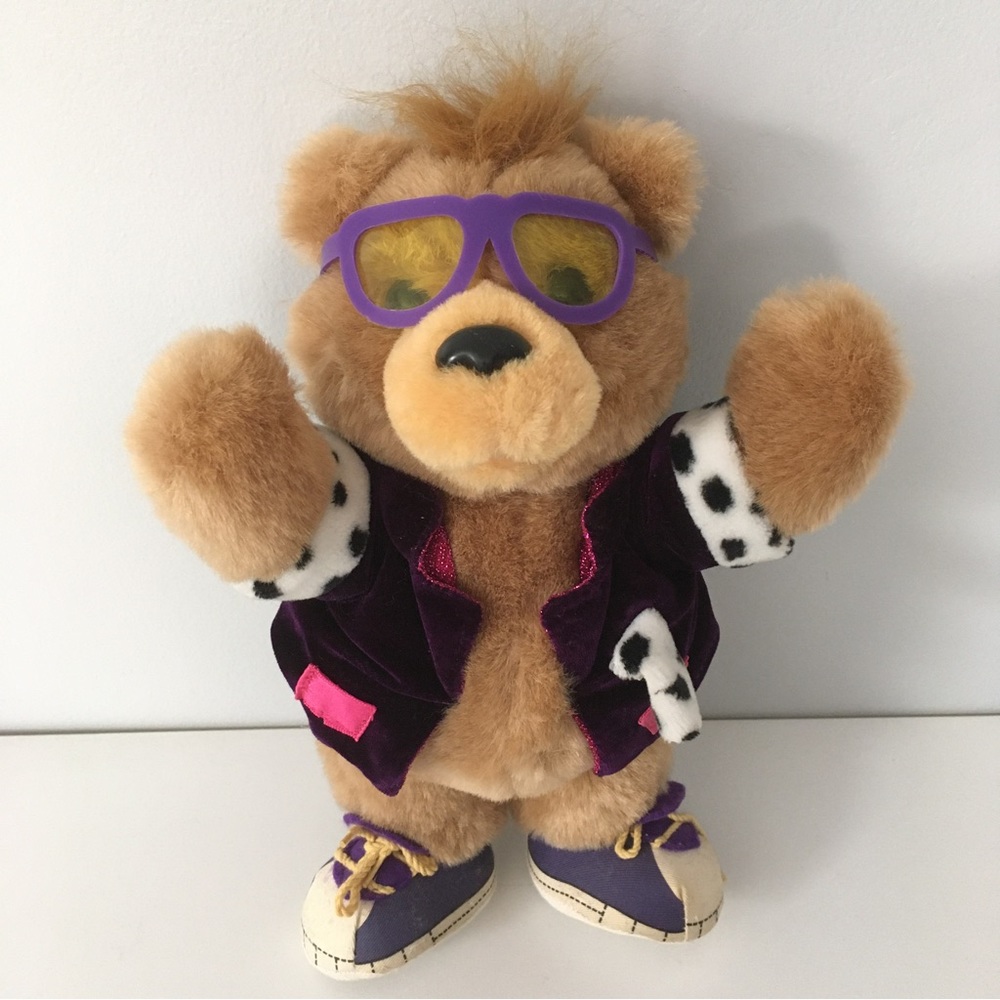 NEW Vintage 90's Teddy Grahams Bear Embroidered Jacket Promotional Item Nabisco